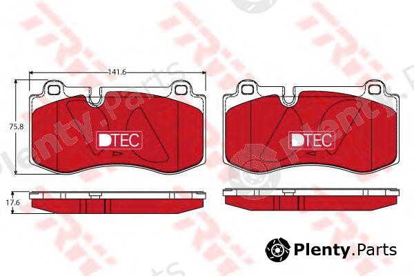  TRW part GDB1733DTE Brake Pad Set, disc brake