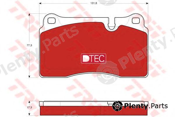  TRW part GDB1743DTE Brake Pad Set, disc brake