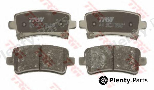 TRW part GDB1784 Brake Pad Set, disc brake