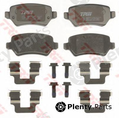  TRW part GDB1831 Brake Pad Set, disc brake