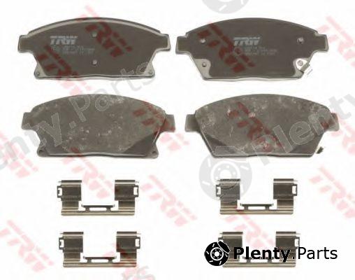  TRW part GDB1847 Brake Pad Set, disc brake
