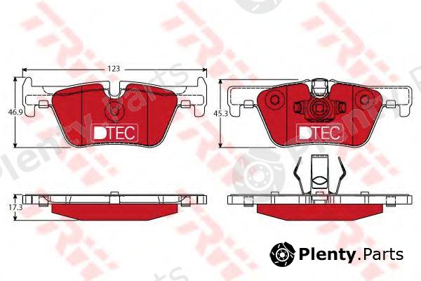  TRW part GDB1919DTE Brake Pad Set, disc brake