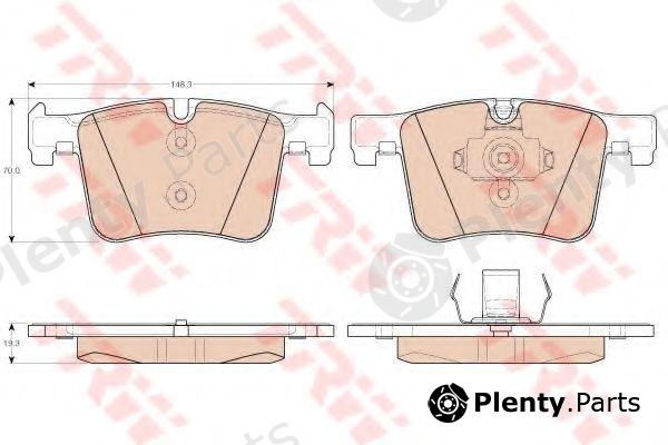  TRW part GDB1942 Brake Pad Set, disc brake