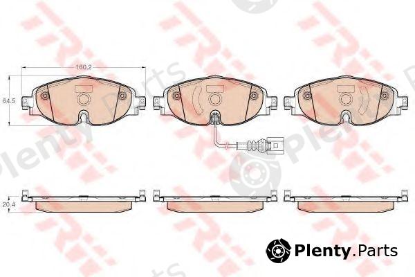  TRW part GDB1956 Brake Pad Set, disc brake