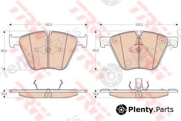  TRW part GDB1964 Brake Pad Set, disc brake