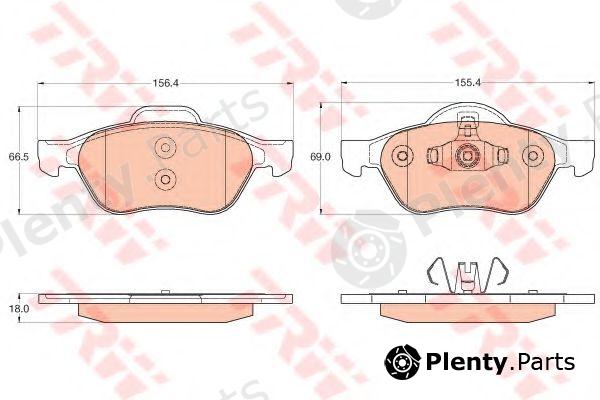  TRW part GDB2053 Brake Pad Set, disc brake