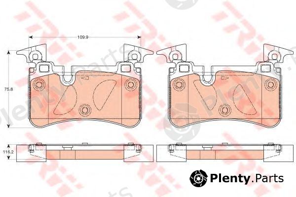  TRW part GDB2061 Brake Pad Set, disc brake