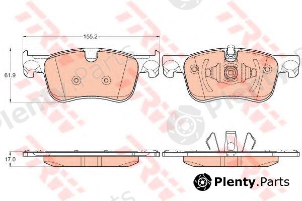  TRW part GDB2062 Brake Pad Set, disc brake