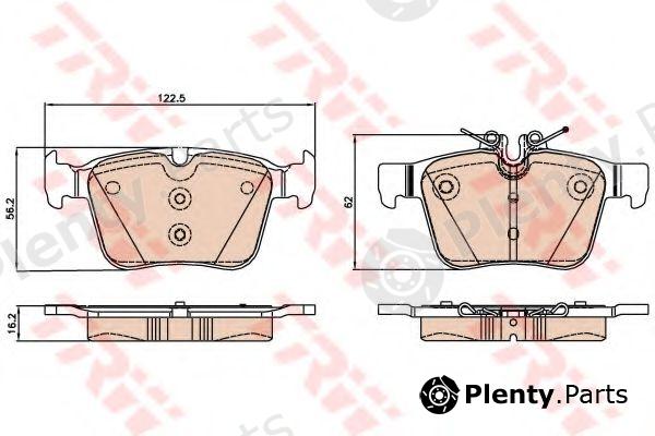  TRW part GDB2071 Brake Pad Set, disc brake