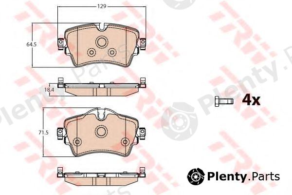  TRW part GDB2087 Brake Pad Set, disc brake