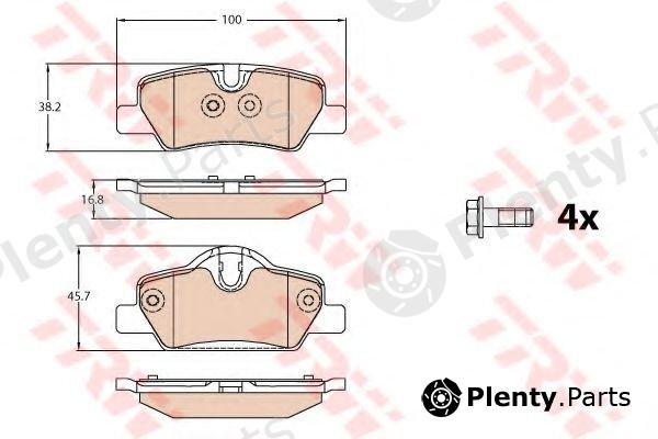  TRW part GDB2088 Brake Pad Set, disc brake