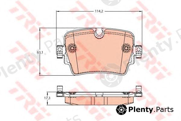  TRW part GDB2095 Brake Pad Set, disc brake