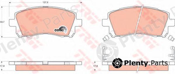  TRW part GDB3217 Brake Pad Set, disc brake