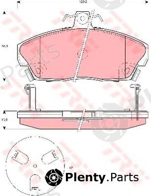  TRW part GDB3267 Brake Pad Set, disc brake