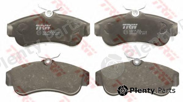  TRW part GDB3271 Brake Pad Set, disc brake