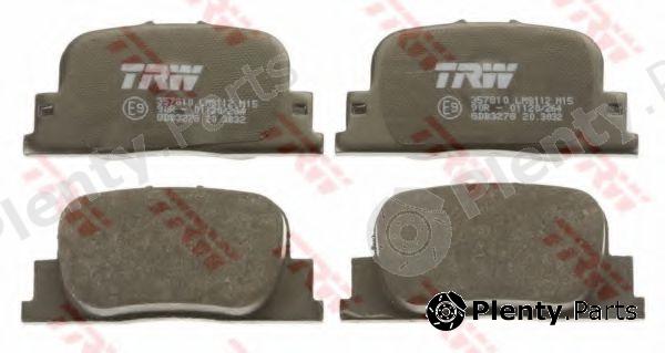  TRW part GDB3278 Brake Pad Set, disc brake
