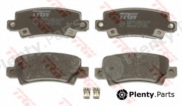  TRW part GDB3289 Brake Pad Set, disc brake