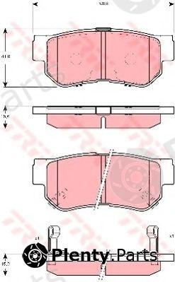  TRW part GDB3298 Brake Pad Set, disc brake