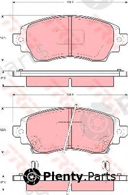  TRW part GDB3333 Brake Pad Set, disc brake