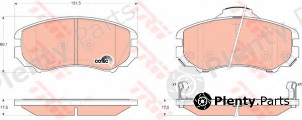  TRW part GDB3352 Brake Pad Set, disc brake