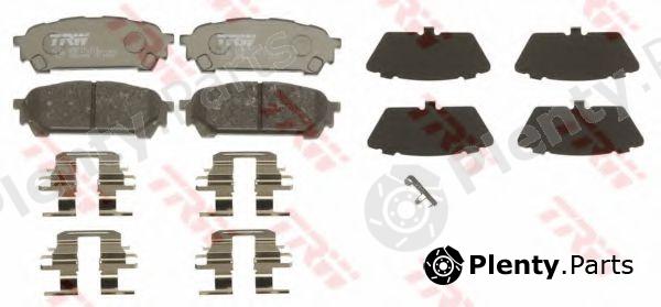  TRW part GDB3395 Brake Pad Set, disc brake