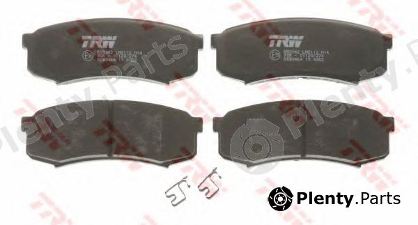  TRW part GDB3464 Brake Pad Set, disc brake