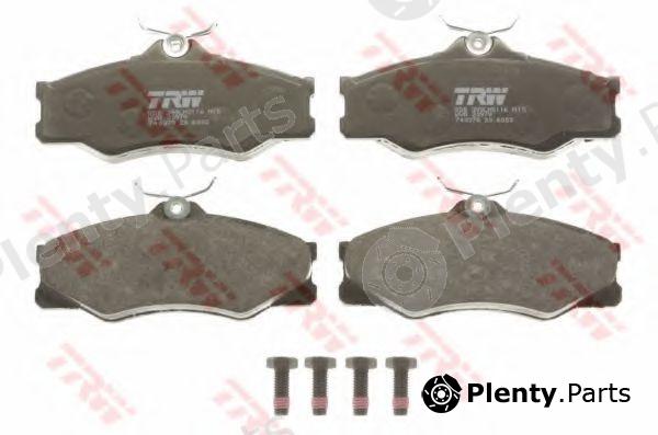  TRW part GDB399 Brake Pad Set, disc brake
