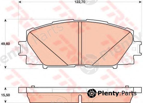  TRW part GDB4173 Brake Pad Set, disc brake