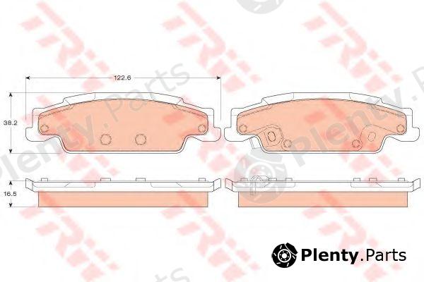 TRW part GDB4453 Brake Pad Set, disc brake