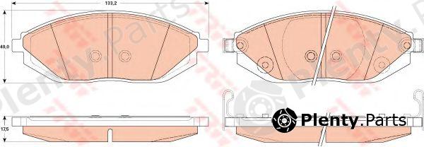  TRW part GDB4606 Brake Pad Set, disc brake