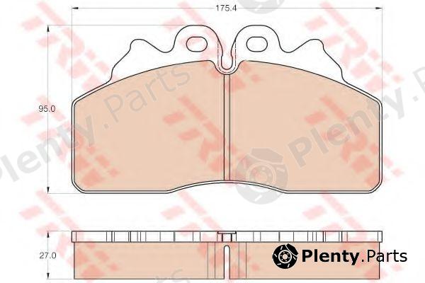  TRW part GDB5113 Brake Pad Set, disc brake