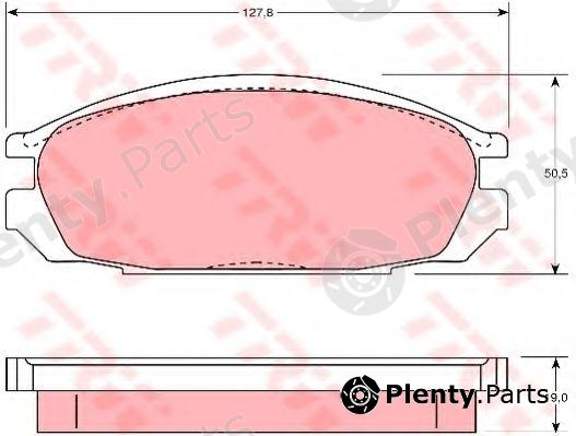  TRW part GDB745 Brake Pad Set, disc brake