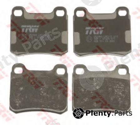  TRW part GDB911 Brake Pad Set, disc brake