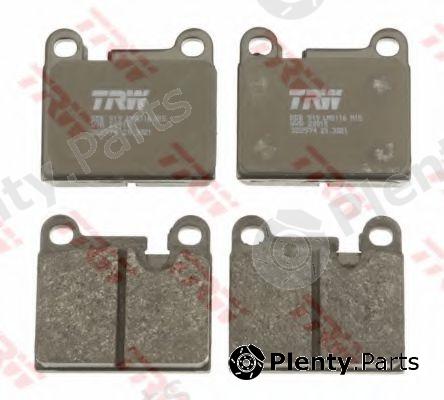  TRW part GDB919 Brake Pad Set, disc brake