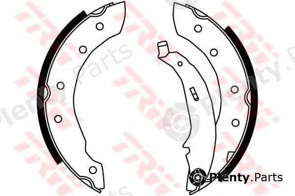  TRW part GS8729 Brake Shoe Set