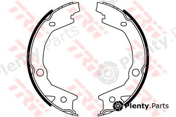  TRW part GS8747 Brake Shoe Set, parking brake