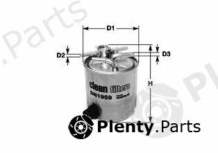  CLEAN FILTERS part DN2722 Fuel filter