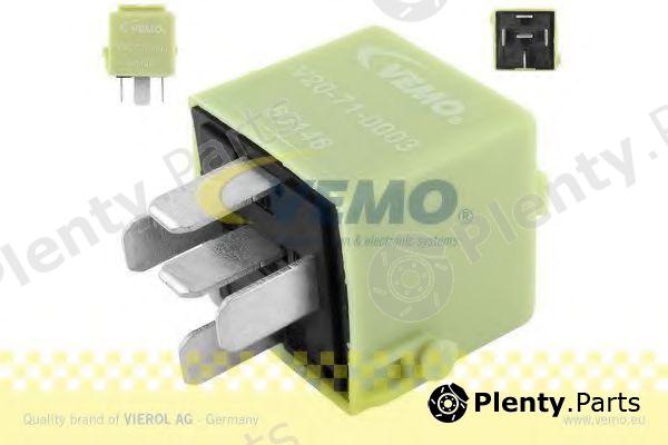  VEMO part V20-71-0003 (V20710003) Multifunctional Relay
