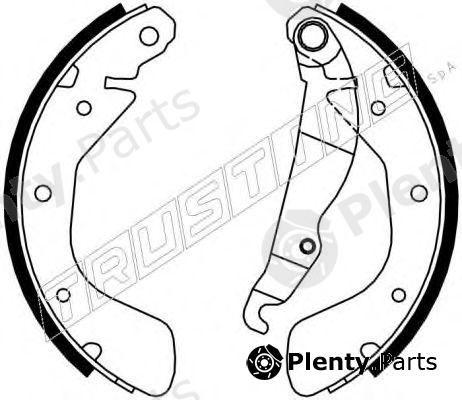  TRUSTING part 7230 Brake Shoe Set