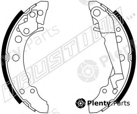  TRUSTING part 7300 Brake Shoe Set