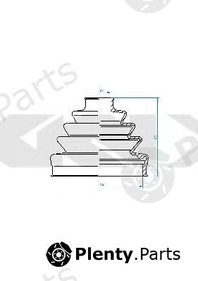  SPIDAN part 190971 Bellow, driveshaft