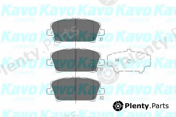 KAVO PARTS part KBP-2013 (KBP2013) Brake Pad Set, disc brake