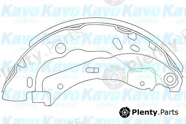  KAVO PARTS part KBS-7407 (KBS7407) Brake Shoe Set