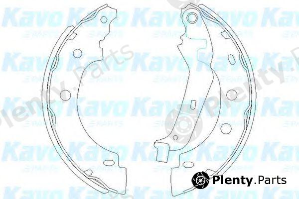  KAVO PARTS part KBS-7410 (KBS7410) Brake Shoe Set
