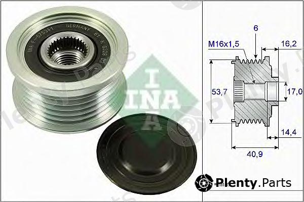  INA part 535027010 Alternator Freewheel Clutch