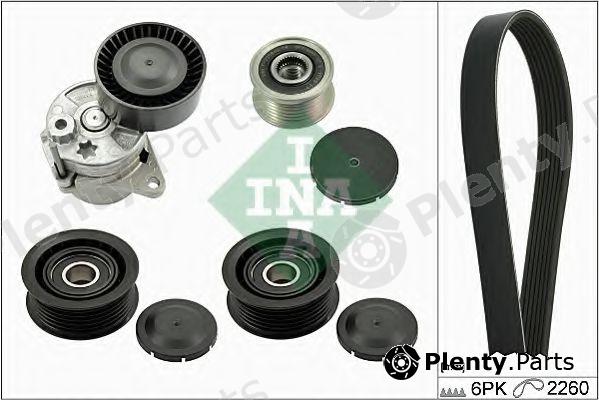 INA part 529013810 V-Ribbed Belt Set