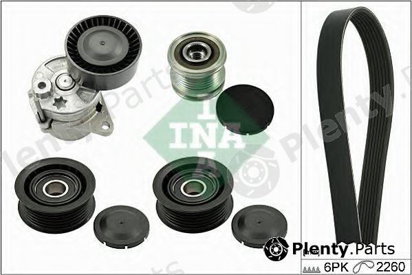  INA part 529014010 V-Ribbed Belt Set