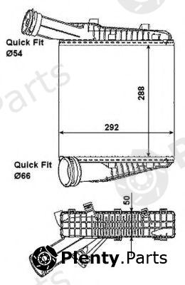  NRF part 30198 Intercooler, charger