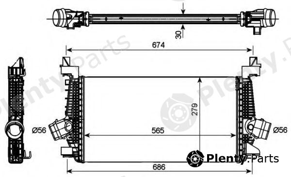 NRF part 30269 Intercooler, charger