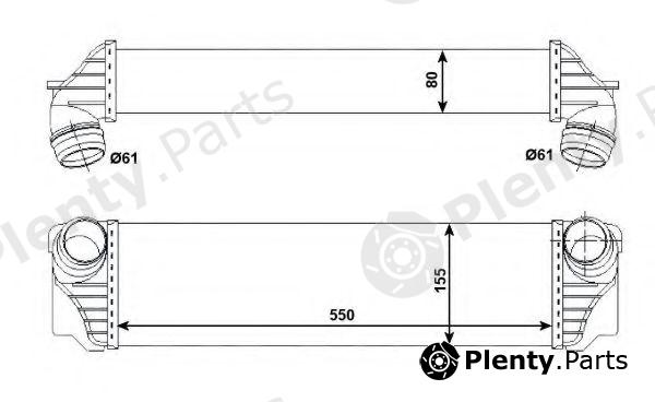  NRF part 30523 Intercooler, charger